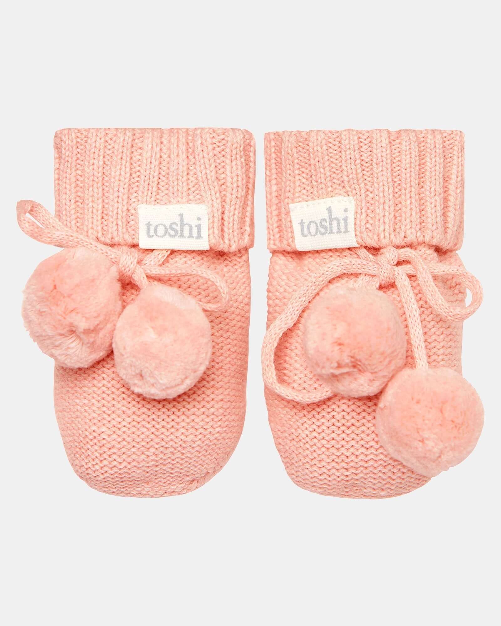 Toshi Organic Booties Marley / Blossom / Size 000 Toshi Organic Booties Marley / Blossom / Size 000