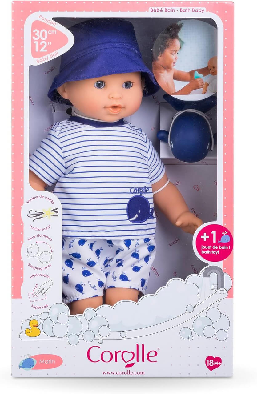 Corolle Doll Bebe Bath Marin 30cm