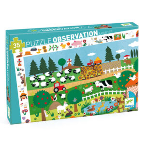 Djeco DJ7591 The Farm Puzzle 35pc