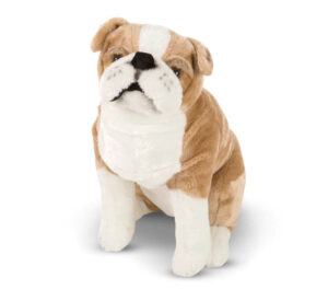 M&D Large Plush English Bulldog