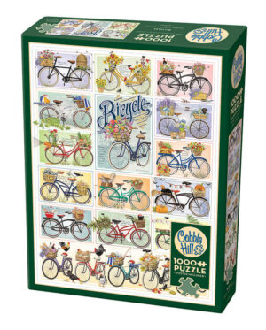 Cobble Hill Bicycles Puzzle 1000pc
