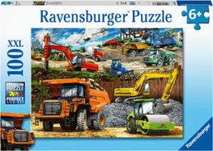 Ravensburger Construction Vehicle Puzzle 100pce
