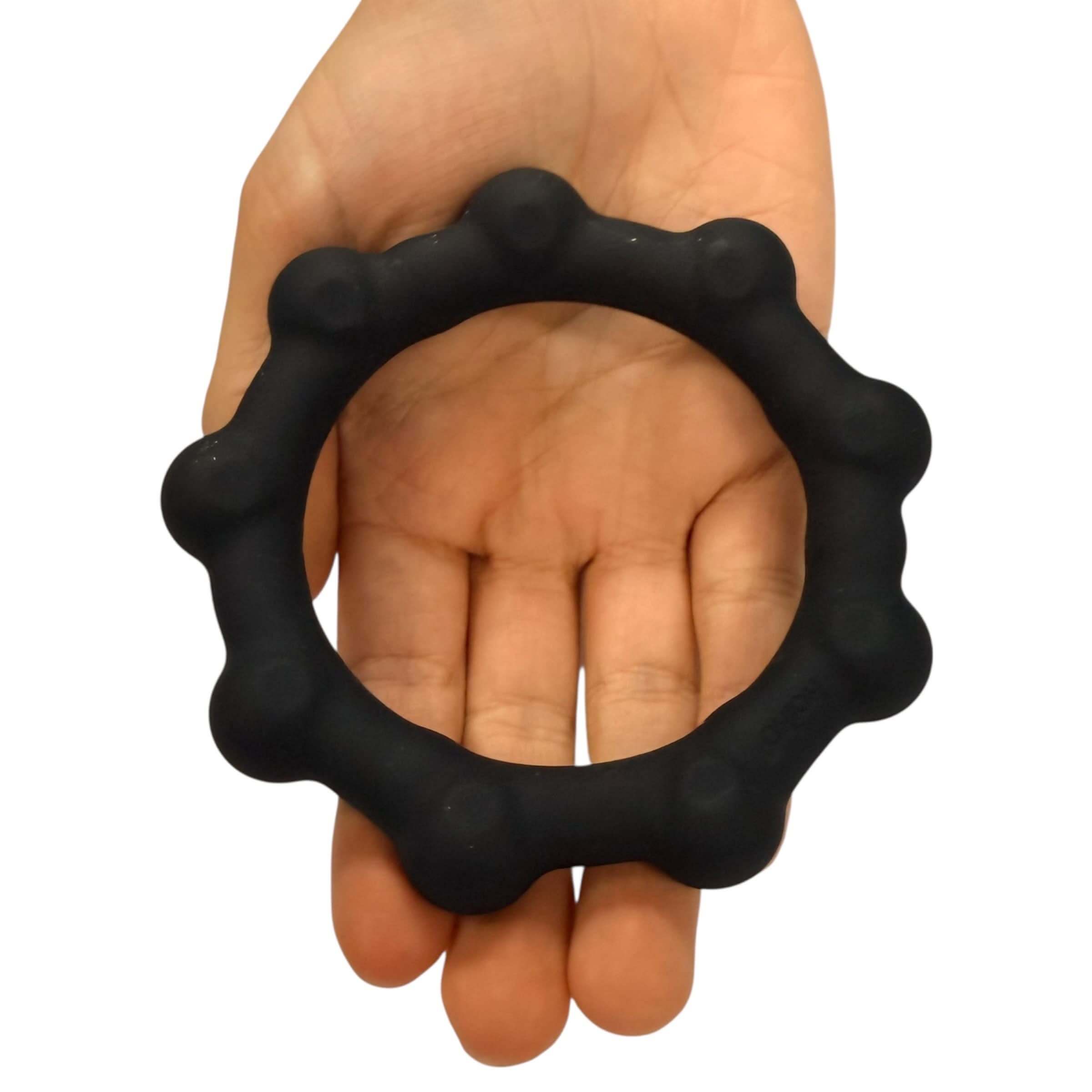 Octopop Large Black - Quiet. Wearable. Satisfying.