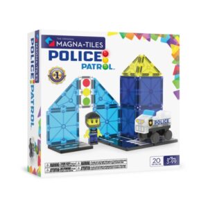 MAGNA-TILES Police Patrol 20pc Set
