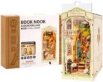 DIY Miniature Book Nook Floral Corner