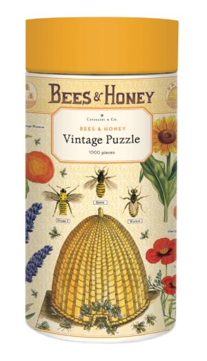 Cavallini & Co Vintage Bees & Honey 1000pc Puzzle