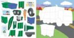 My First Color-By-Sticker Book Cars, Trucks, & Trains