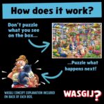 Wasgij? Mystery 28 Feline Frenzy! 1000pc Puzzle