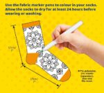 Doodle Socks - Colour Your Own Socks in Tube