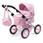 Bayer Doll Pram Trendy Leopard Print