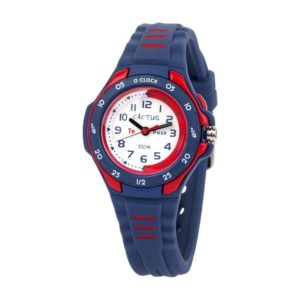 Cactus Time Teaching Navy/Red Watch
