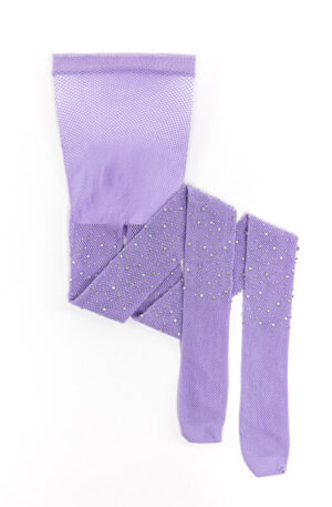 Great Pretenders Lilac Rhinestone Tights Age 3-8