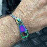 Metal Zipper Bracelet Small 19.55cm