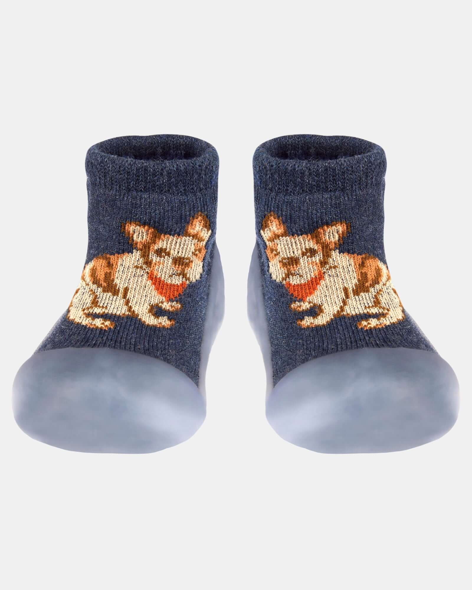 Toshi Organic Hybrid Walking Socks / Frenchie / Size 4 Toshi Organic Hybrid Walking Socks / Frenchie / Size 4