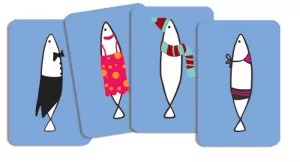 Djeco DJ5161 Sardines Card Game