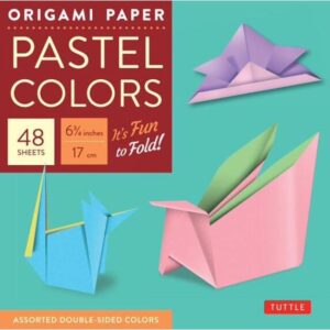 Origami Paper Pastel Colours