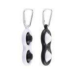 Simpl Dimpl Black & White Keyring