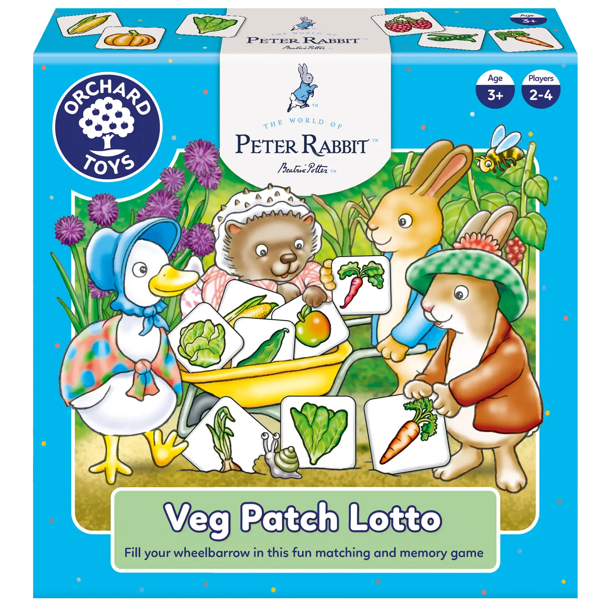 Orchard Toys Peter Rabbit Veg Patch Lotto