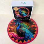 Twigg Puzzles Penelope Peacock 118pc Wooden Puzzle