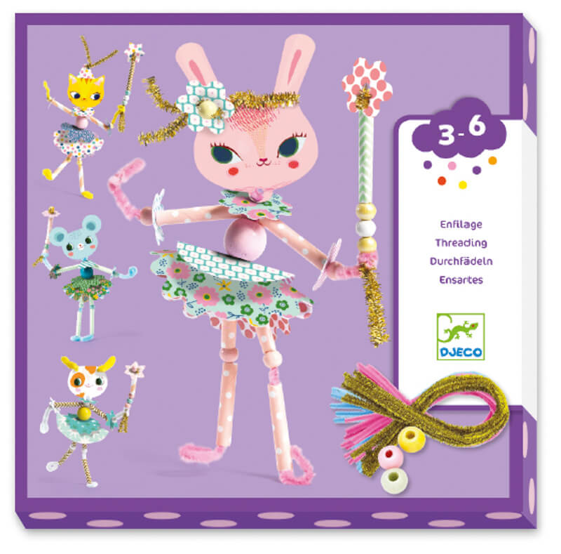 Djeco DJ8976 My Fairies Threading Kit
