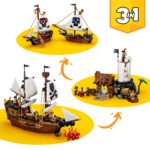 LEGO Creator 3-in-1 31387 Iconic Pirate Ship