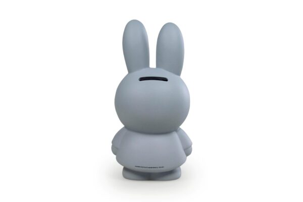 Miffy Money Box 19cm Silver Blue