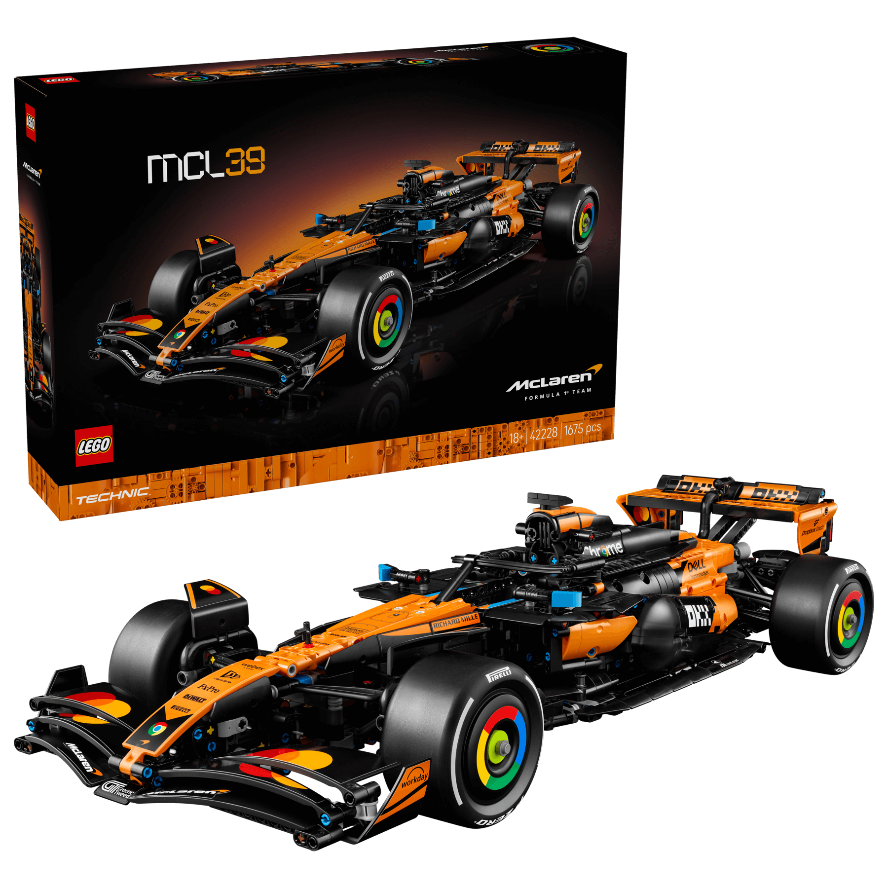 LEGO Technic 42228 McLaren MCL39 F1® Car