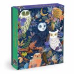 Galison Owls at Dawn Foil Puzzle­ 1000pc
