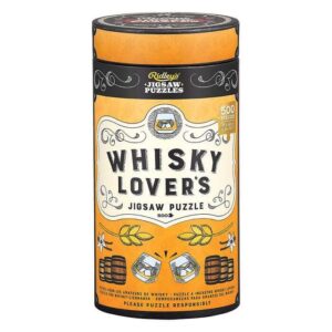 Whisky Lovers 500 Piece Jigsaw Puzzle
