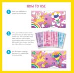 Color-By-Dots Sticker Book Unicorns
