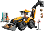 LEGO City 60480 Yellow Backhoe Loader