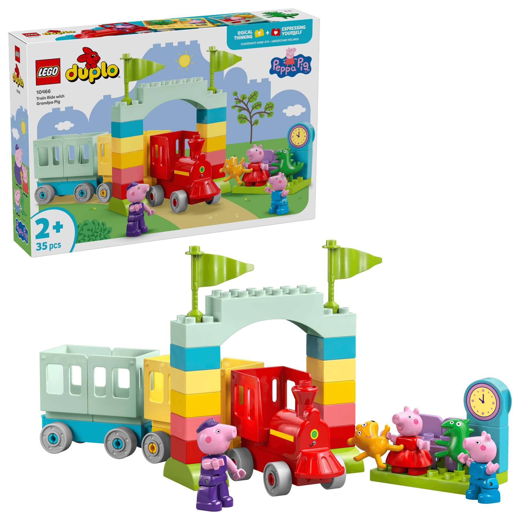 LEGO DUPLO 10466 Train Ride with Grandpa Pig