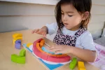 Wooden Rainbow Jigsaw Puzzle