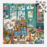 Galison Bookshop Afternoon Foil Puzzle 500pc