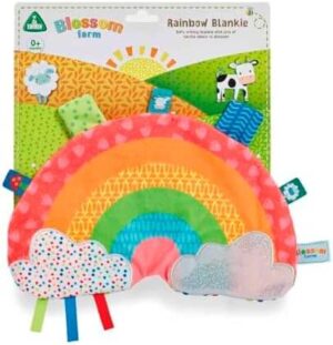 ELC Blossom Farm Rainbow Taggie Blankie