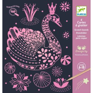 Djeco DJ9715 Wonderful World Scratch Cards
