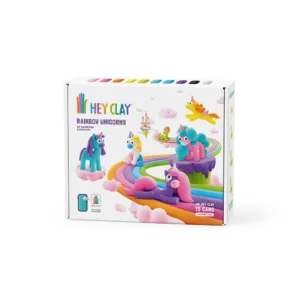 Hey Clay Rainbow Unicorns 15pc Set