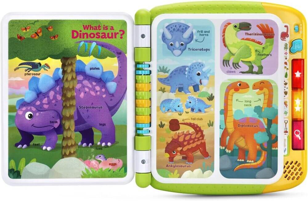 LeapFrog Touch & Learn Dinosaur Book