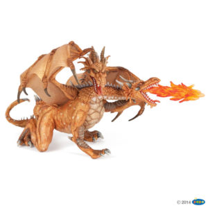 Papo 38938 Two Headed Gold Dragon
