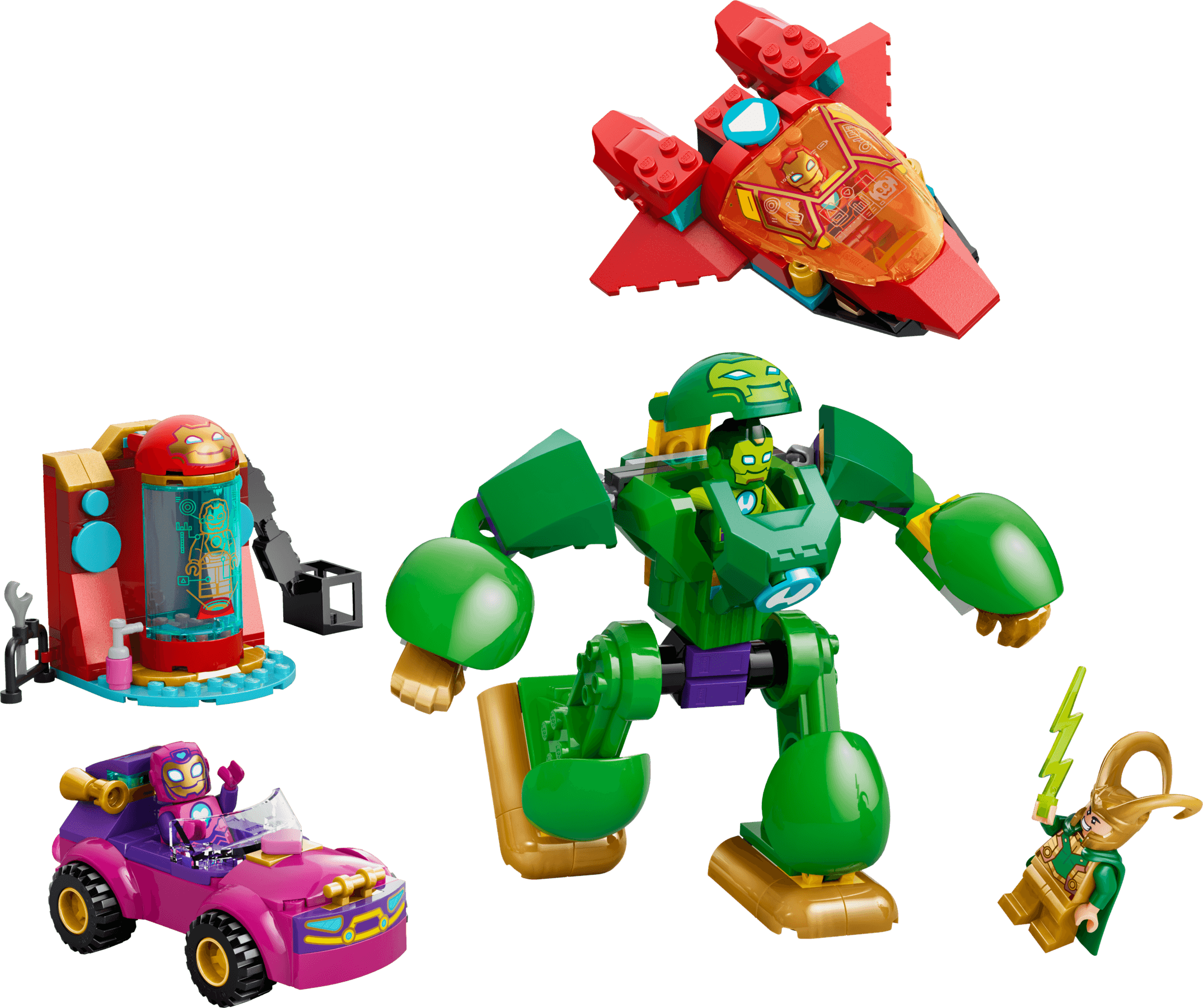 LEGO Marvel 11211 Loki vs. Team Iron Man
