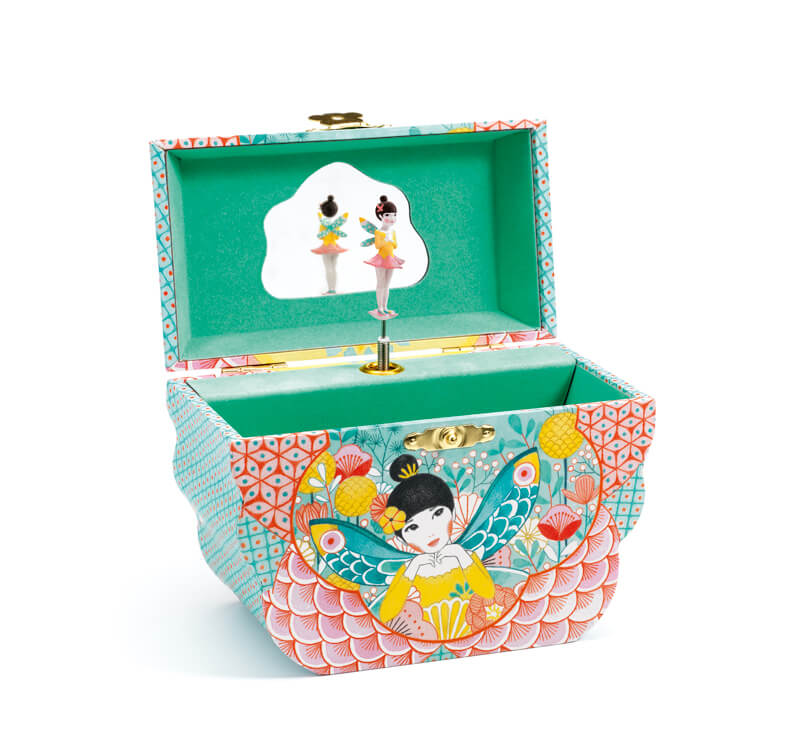 Djeco DJ6081 Flower Melody Jewellery Box Imagine If