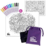 RE-FUN-ABLE Colouring Set - Seaside