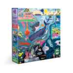 Eeboo Within The Sea Giant Rectangular Puzzle 48pc