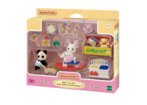 SF 5709 Baby's Toy Box Snow Rabbit & Panda Babies