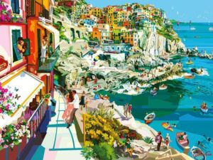 Ravensburger Romance in Cinque Terre Puzzle 1500pc