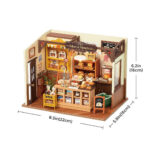 DIY Miniature House Becka's Bakery