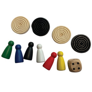 Draughts / Snakes & Ladders Board Game