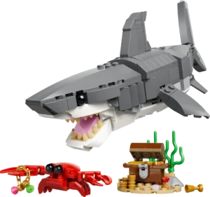 Lego Creator 3in1 31381 Fierce Shark with a Treasure Chest