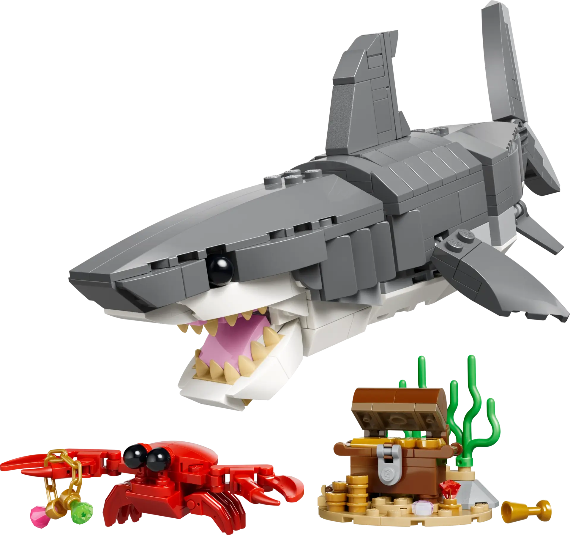 Lego Creator 3in1 31381 Fierce Shark with a Treasure Chest