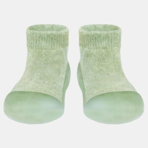 Organic Hybrid Walking Socks Dreamtime Footsteps - Matcha Size AU3